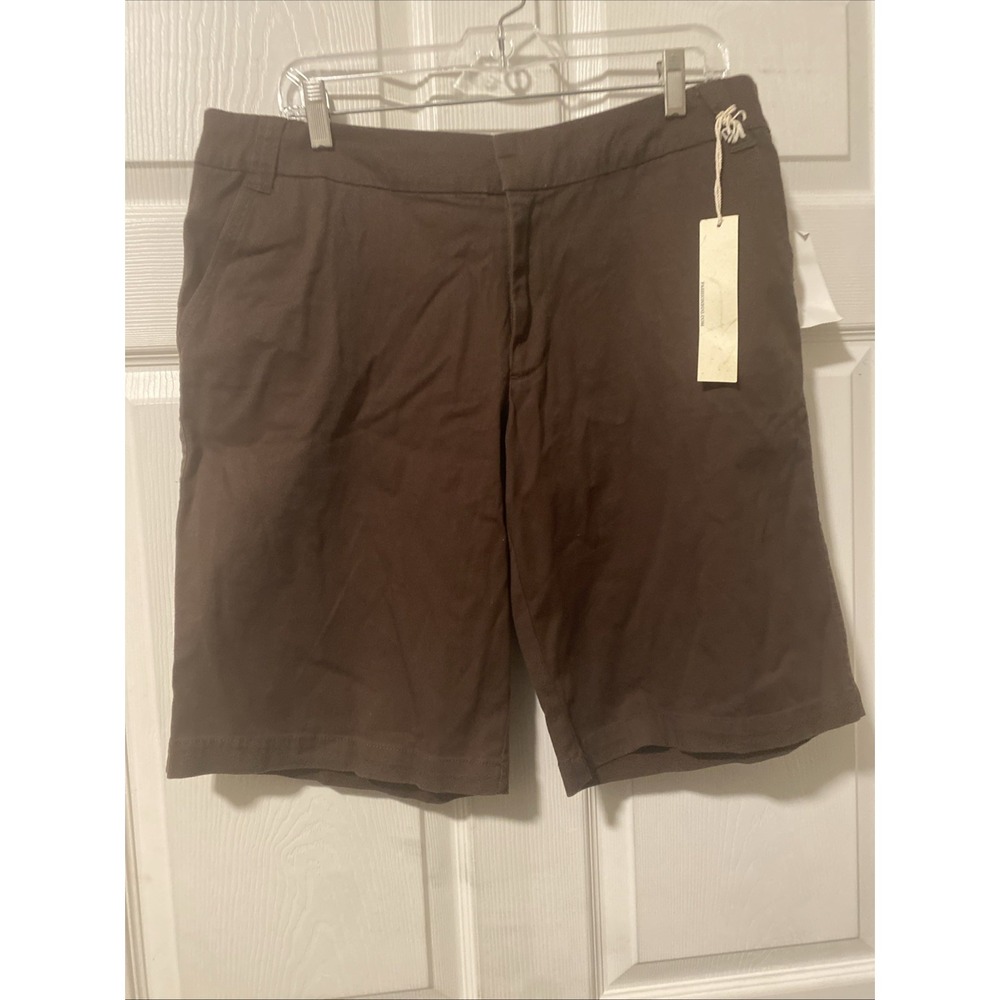 Fashion Bug Brown Bermuda Shorts - Sz 16